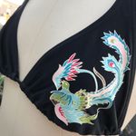 Peacock graphic string bikini top Photo 1