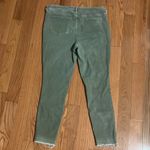 Old Navy Women's Cropped Jeans in Olive Photo 3