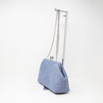 J.Crew NEW  Portofino Canvas Clutch Crystals Jewel Diamond Embellished Clutch  Photo 1