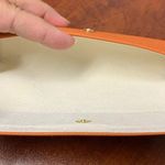 Tory Burch  Orange Glasses Case Photo 5