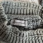 Anthropologie By Grey Sweater Marci Dip Dyed Cable Knit Ombré Boxy Size Small Photo 5