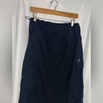 Aeropostale  Parachute Cargo Y2K Maxi Black Skirt Drawstring Hem XS NWT Photo 4