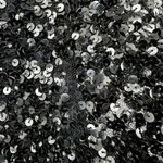 Vintage Naeem Khan Riazee Lillie Rubin Gown Maxi Dress Beaded Sequin Black 8 Photo 5