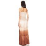 Rays for Days x REVOLVE Eleanor Maxi Dress in Carmel Ombre Small New Womens Brown Photo 1