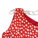 Eliza J  Polka Dot Coral Casual Dress Photo 3