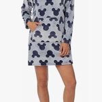 Disney  Womens Mickey Mouse Fleece Lounge Hoodie dress Photo 0