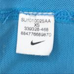 Nike Turquoise Blue Racer Back Mesh Sports Bra XS Athletic Yoga Sporty Photo 10