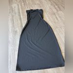 Elegant Black Strapless Maxi Dress Size XL Photo 5