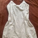 Abercrombie & Fitch White Tie Strap Mini Dress  Photo 0