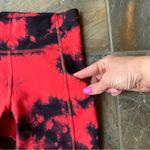 Lululemon Invigorate High-Rise Tight 25" Tie Dye Carnation Red Black Size 4 Photo 2