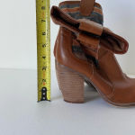 Arizona Jeans Arizona Jean Co.‎ women’s patterned fabric heeled ankle boots — size 7.5 Photo 9