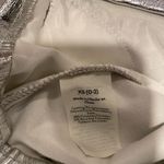 No Boundaries NWT  Size XS Silver Metallic Relaxed Fit Wide Leg Cargo Pants Photo 9