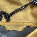 Stella McCartney ‘Falabella Shaggy Deer Faux Leather Chain Crossbody Bag Yellow Photo 4