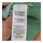 Christian Siriano NY Womens Size Small Green Ivory plaid Vneck pullover sweater Photo 2