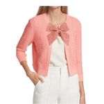 Alice + Olivia Alice‎ & Olivia Akira Bow-Embellished Cardigan Photo 1