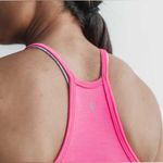 Nobull NWT Women's High Neck Cropped Tank - XL Neon Pink Photo 2