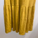 Anthropologie NWT $98 Daily Practice by  Gold Flounced Pullover Maxi Dress XXS Photo 8