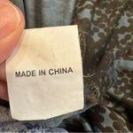 Orla Kiely Blue Black Tree Print Midi Wrap Dress Womens L Long Sleeve Stretch Size L Photo 1