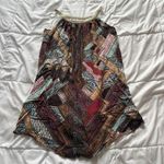 Nina Leonard  Womens Size Small Patchwork Mini Dress Lined Flowy Boho Hippie Y2K Photo 8
