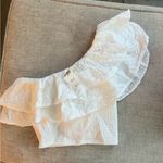 Abercrombie & Fitch NWT One-Shoulder Ruffle Top Photo 0