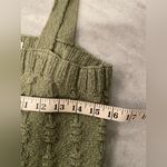 NWT Uncharted Threads Size L Dusty Olive Green Knit Cropped Cotton Tank Top Size L Photo 3