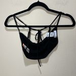 We Wore What Ruched Bandeau Top in Black Size L Photo 4