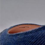 Kate Spade  Womens Flats Size 9.5 Blue Denim Silver Metallic Quiet Luxury Shoes Photo 11