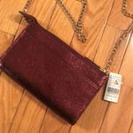 barney's new york  cherry metallic leather bag Photo 2