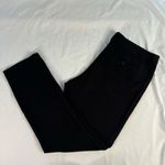 Avec Les Filles Size 6 Black Crop Ankle Tapered Trouser Pants Office Minimalist Photo 2