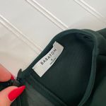 Babaton NWT Scarab Green Fluoresce Long sleeve Mesh Cutout Mini Dress Size 2 Photo 6