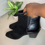Black Block Heel Bootie Size 11 Photo 1