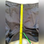 Saks Fifth Avenue‎ Real Clothes, Capri Black Cotton slacks, size 16 Photo 4