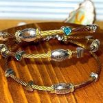 The Bradford Exchange Engraved Family Strength Birthstone Cable Bracelet Photo 0