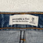 Abercrombie & Fitch Ultra High Rise Kick Flare Leg Denim Jeans Blue Size 26 NWT Photo 7