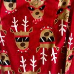 Toast & Jammies reindeer flannel pajama pants small Red Photo 5