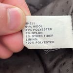 GAP Wool Blend vintage Y2k wool Peacoat Jacket Rust Colored size 6 Purple Photo 4