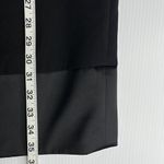 Simply Vera Wang Dress Womens 4 Sleeveless Satin Trim Zip High Neck Shift Black Photo 1