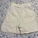 Pistola  Size 25 Ivory Belted Women's Shorts Photo 3