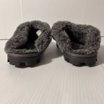 UGG  Women's Charcoal Sheepskin Slippers women size 7 Photo 6