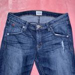 Hudson Jeans  | Destroyed Bacara Crop Straight Cuff Size 28 Photo 1