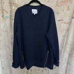 Addison Bay  Active Rib Zip Everyday Crewneck Sweatshirt Photo 1