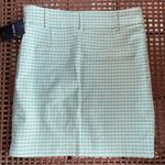 Forever 21 Mint Green And White Checkered Print Mini Skirt Photo 4