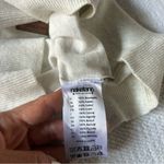 Naketano  White Marble Melange Sweater with Teal Trim Photo 3