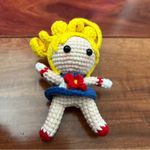 Handmade Sailor Moon Crochet Mini Figurine Photo 1