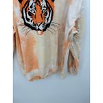 Wildfox La Tigre Roadtrip Oversized Crewneck Sweatshirt Women Large Tie Dye Photo 3
