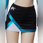 NEW Maddy Cheerleader Skirt Uniform Perez School Musical Halloween Costume 2X Black Size XXL Photo 1