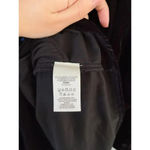 Free People  Always Forever Black Velvet Embroidered Tunic Dress XS Oversized Photo 4