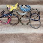 Lot Of 17 Vintage And Modern Style Assorted‎ Headbands Bundle Set Multicolor OS Blue Photo 1