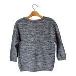 J.Crew  Sweater Women XS Navy Blue White Heather Cotton Blend Knit Crew Neck Photo 1