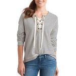 Vineyard Vines  Striped Pullover - Bateau Lace-up Photo 0